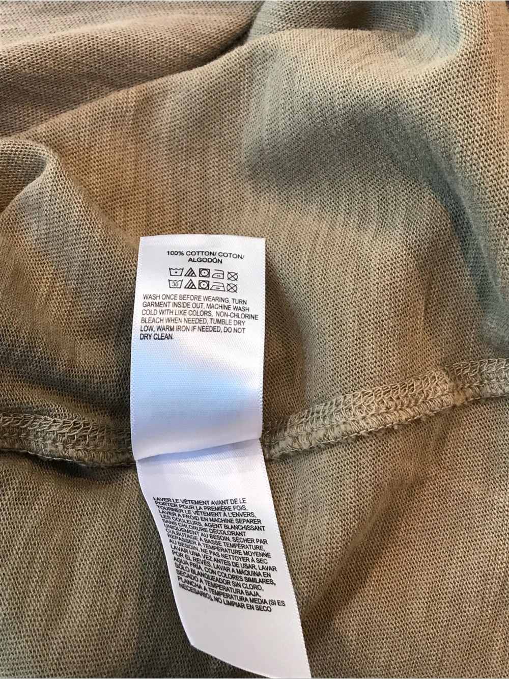 Lucky Brand Men's Crewneck Pull-On Henley Shirt in Olive Green β’ Size XXL β’ NWT - Picture 7 of 7